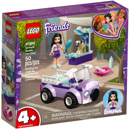 LEGO FRIENDS Emma's Mobile Vet Clinic 2019